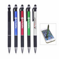 Click Action Stylus Ballpoint Pen